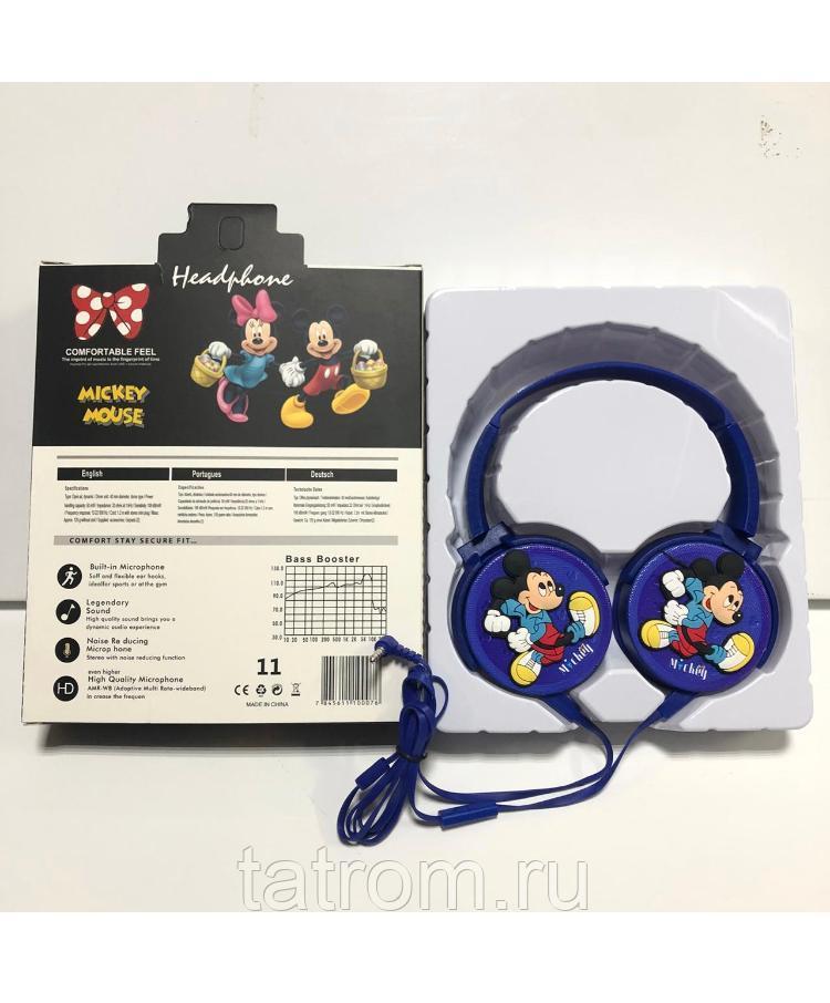 Стерео наушники KR-6000 (Mickey Mouse)