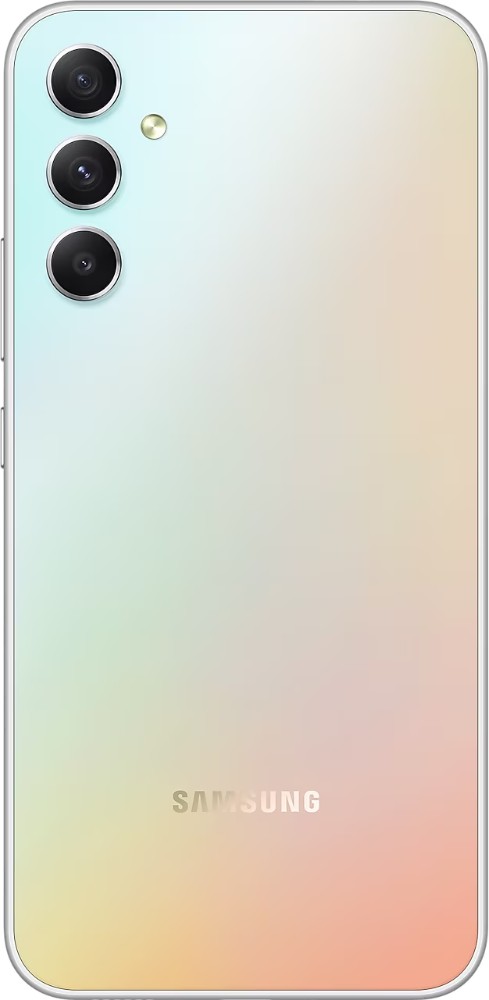 Смартфон Samsung Galaxy A34 5G 6 ГБ/128 ГБ серебристый