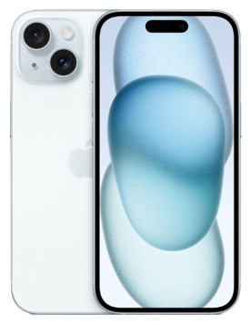 Смартфон Apple iPhone 15 128Gb голубой