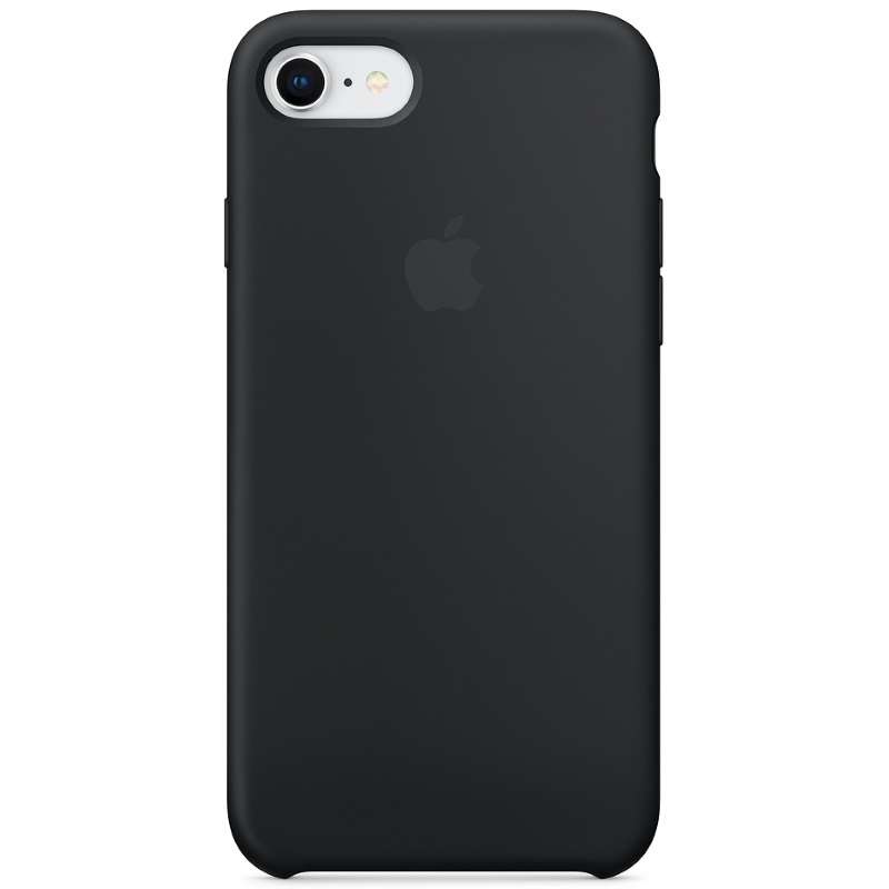 Apple Silicone Case для iPhone 8/7 черный
