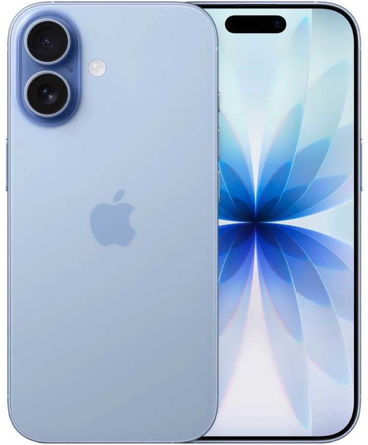 Смартфон Apple iPhone 17 256Gb голубой