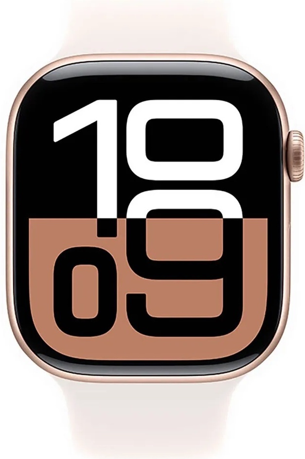 Смарт-часы Apple Watch Series 10 42 мм золотистый-белый