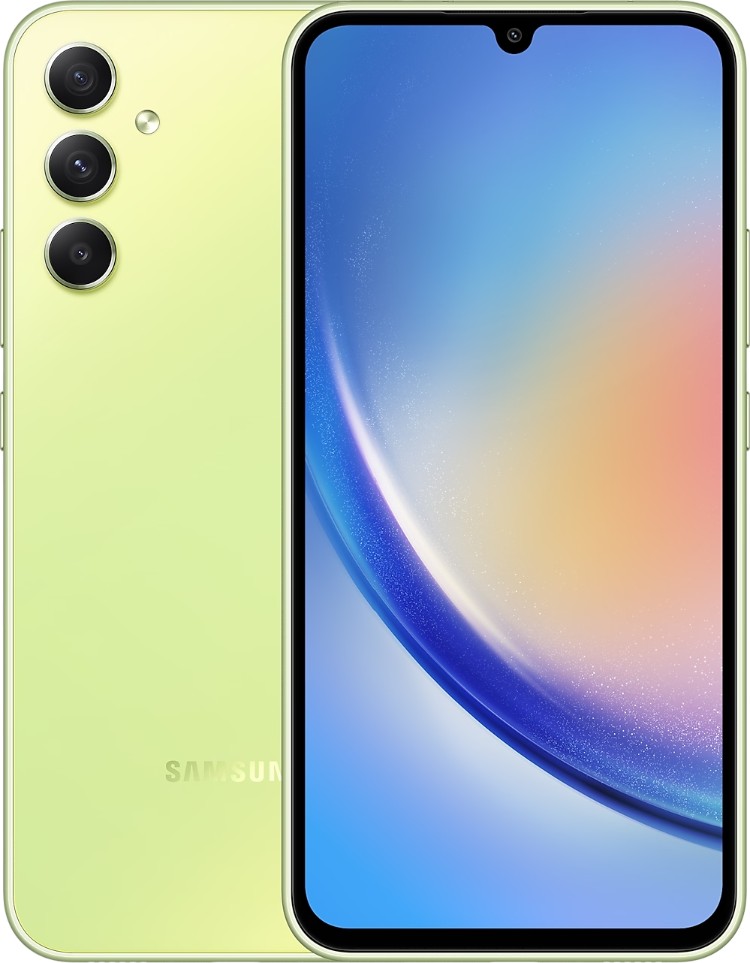Смартфон Samsung Galaxy A34 5G 6 ГБ/128 ГБ зеленый