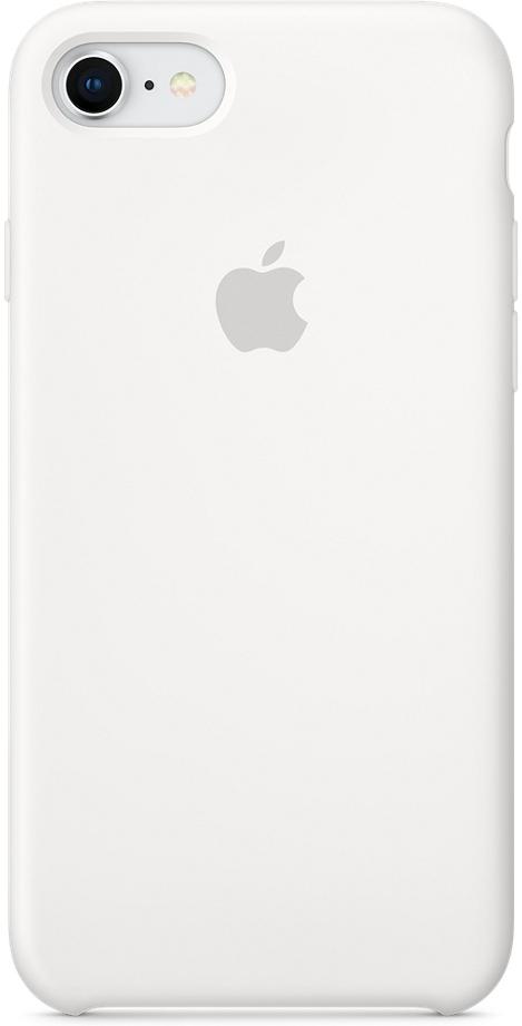 Apple Silicone Case для iPhone 8/7 белый