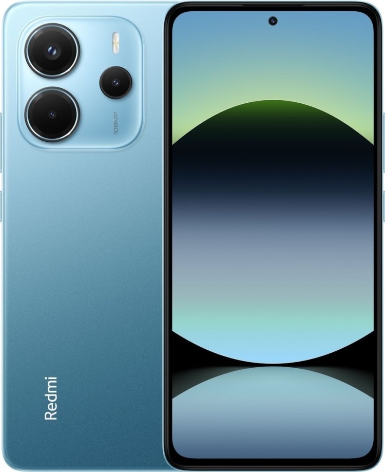 Смартфон Xiaomi Redmi Note 14 8 ГБ/256 ГБ голубой