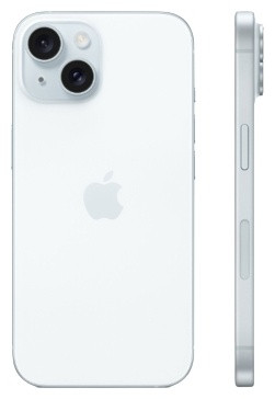 Смартфон Apple iPhone 15 128Gb голубой