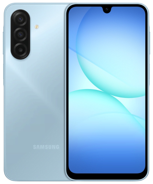 Смартфон Samsung Galaxy A17 6 ГБ/128 ГБ голубой