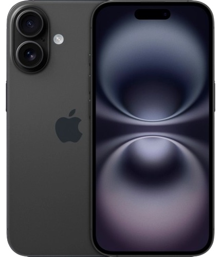 Смартфон Apple iPhone 16 128Gb черный