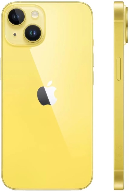 Смартфон Apple iPhone 14 256Gb желтый