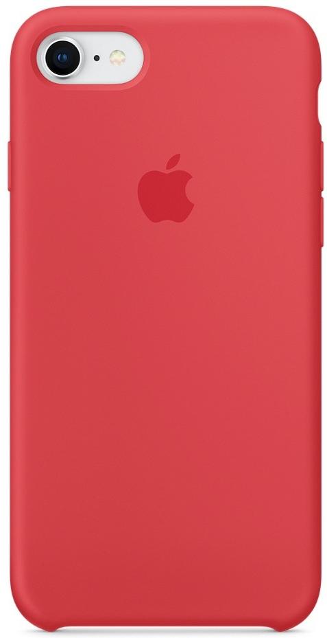 Apple Silicone Case для iPhone 8/7 красный