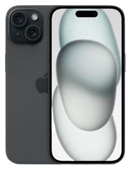 Смартфон Apple iPhone 15 128Gb черный