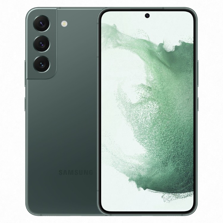Смартфон Samsung Galaxy S22 8 ГБ/128 ГБ зеленый