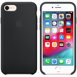 Apple Silicone Case для iPhone 8/7 черный