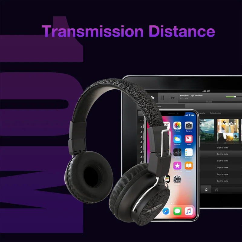 Bluetooth стерео гарнитура MOXOM MX-WL07