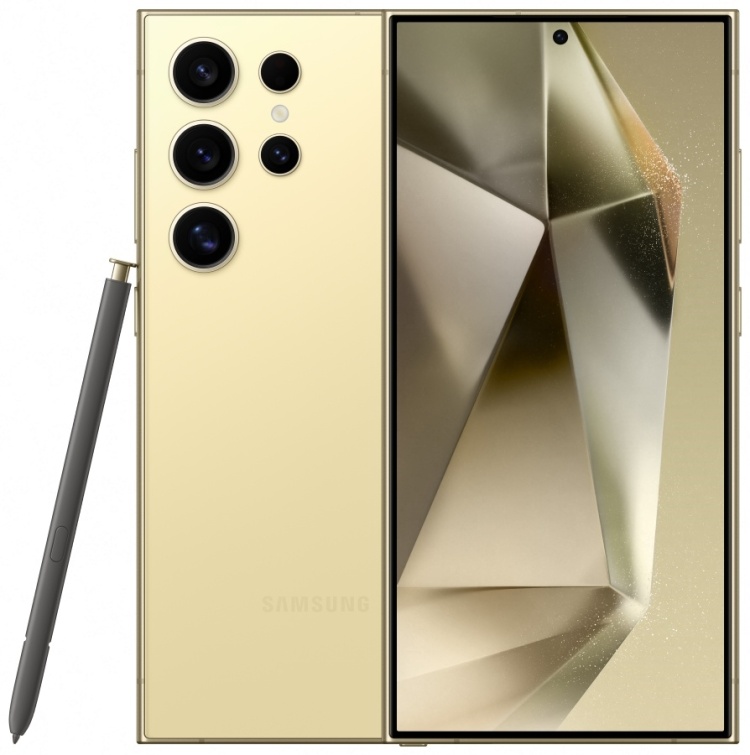 Смартфон Samsung Galaxy S24 Ultra 5G 12 ГБ/256 ГБ желтый