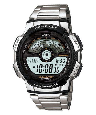Часы CASIO AE-1100WD-1A Silver