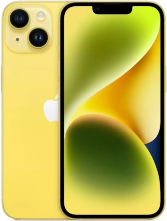 Смартфон Apple iPhone 14 256Gb желтый