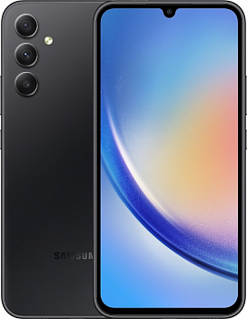 Смартфон Samsung Galaxy A34 5G 6 ГБ/128 ГБ черный
