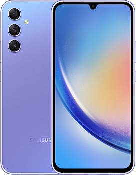 Смартфон Samsung Galaxy A34 5G 8 ГБ/256 ГБ фиолетовый
