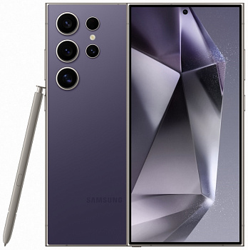 Смартфон Samsung Galaxy S24 Ultra 5G 12 ГБ/256 ГБ фиолетовый