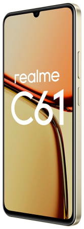 Смартфон Realme C61 6 ГБ/128 ГБ золотистый