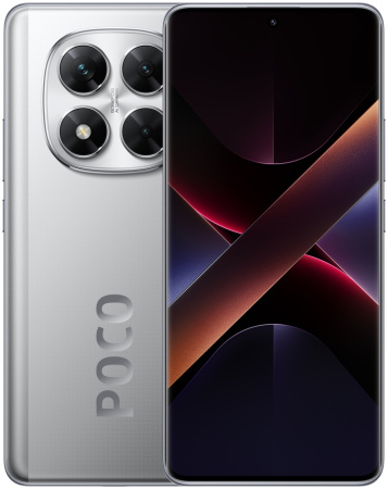 Смартфон Poco X7 8 ГБ/256 ГБ серебристый