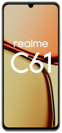 Смартфон Realme C61 6 ГБ/128 ГБ золотистый