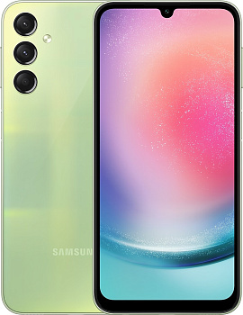 Смартфон Samsung Galaxy A24 6 ГБ/128 ГБ зеленый