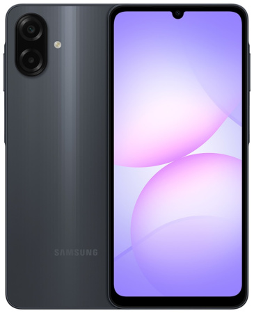 Смартфон Samsung Galaxy A07 4 ГБ/64 ГБ черный