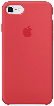 Apple Silicone Case для iPhone 8/7 красный